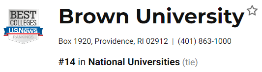 布朗大学转学录取率为4.3%，这样做事半功倍！