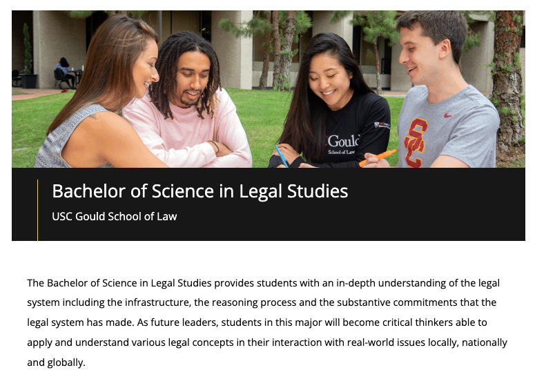 南加州大学新增法学本科专业！法学本科将成为新趋势？