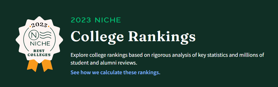 2023年Niche美国最佳大学TOP100排名！UC系统黯然失色！