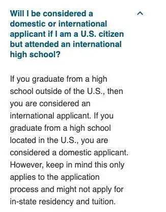 美国本科申请怎样才算“国际学生”？这些名校的解释竟都不一样！