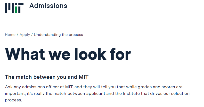 麻省理工学院招生官青睐什么样的申请者？