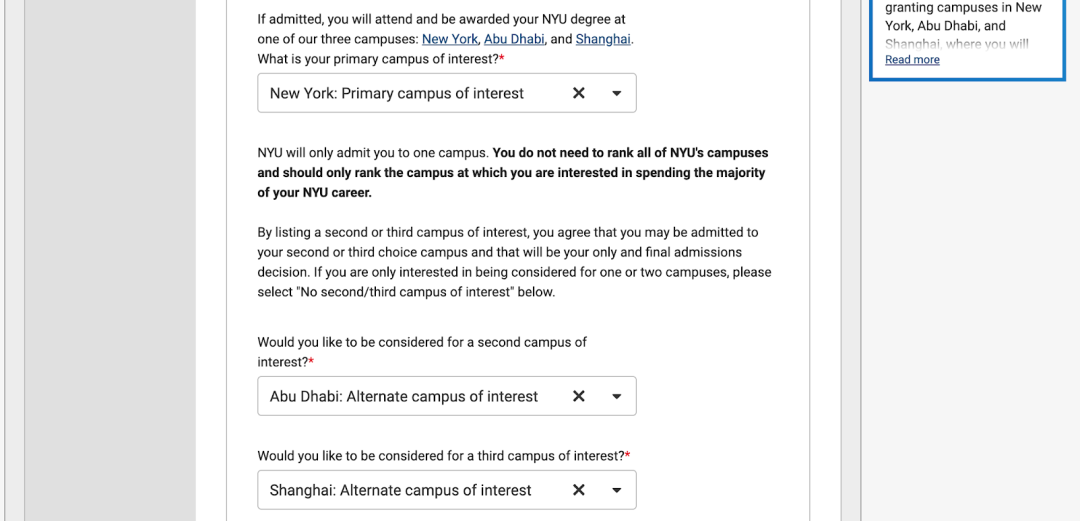 纽约大学今年本科申请有新变化！