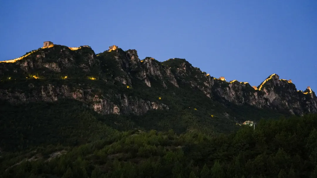 司马台长城夜景
