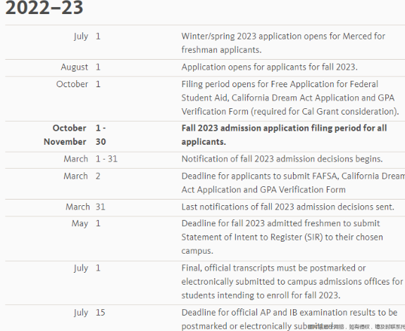2023加州大学系统申请截止日期为11月30日，UC系统最新变化！