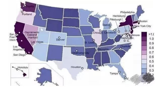 美国西部都有哪些排名较高的大学