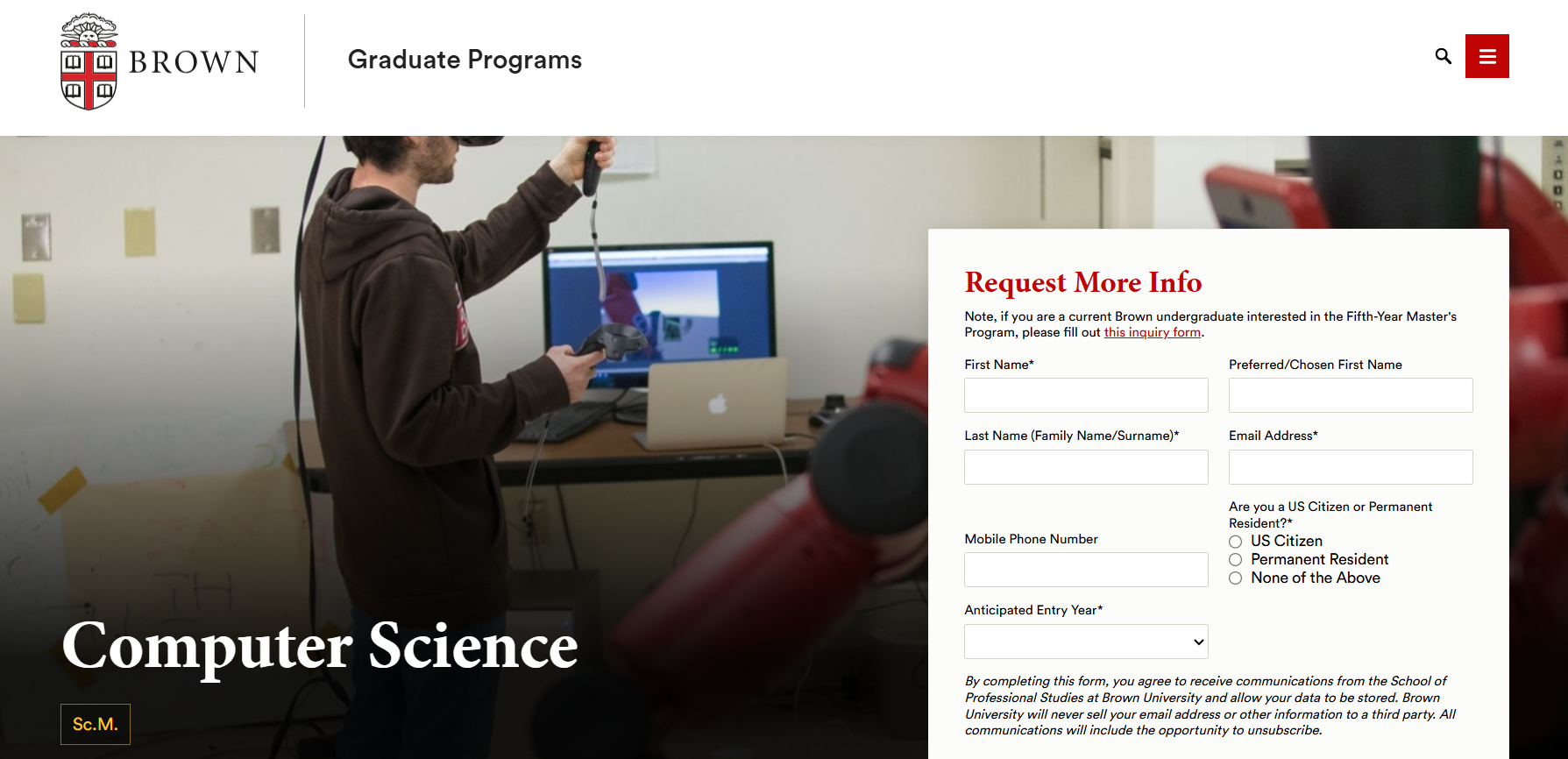 布朗大学颁厂硕士就读体验 布朗大学颁厂硕士就读体验